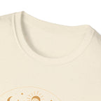 Golden Meditation Mandala T-Shirt