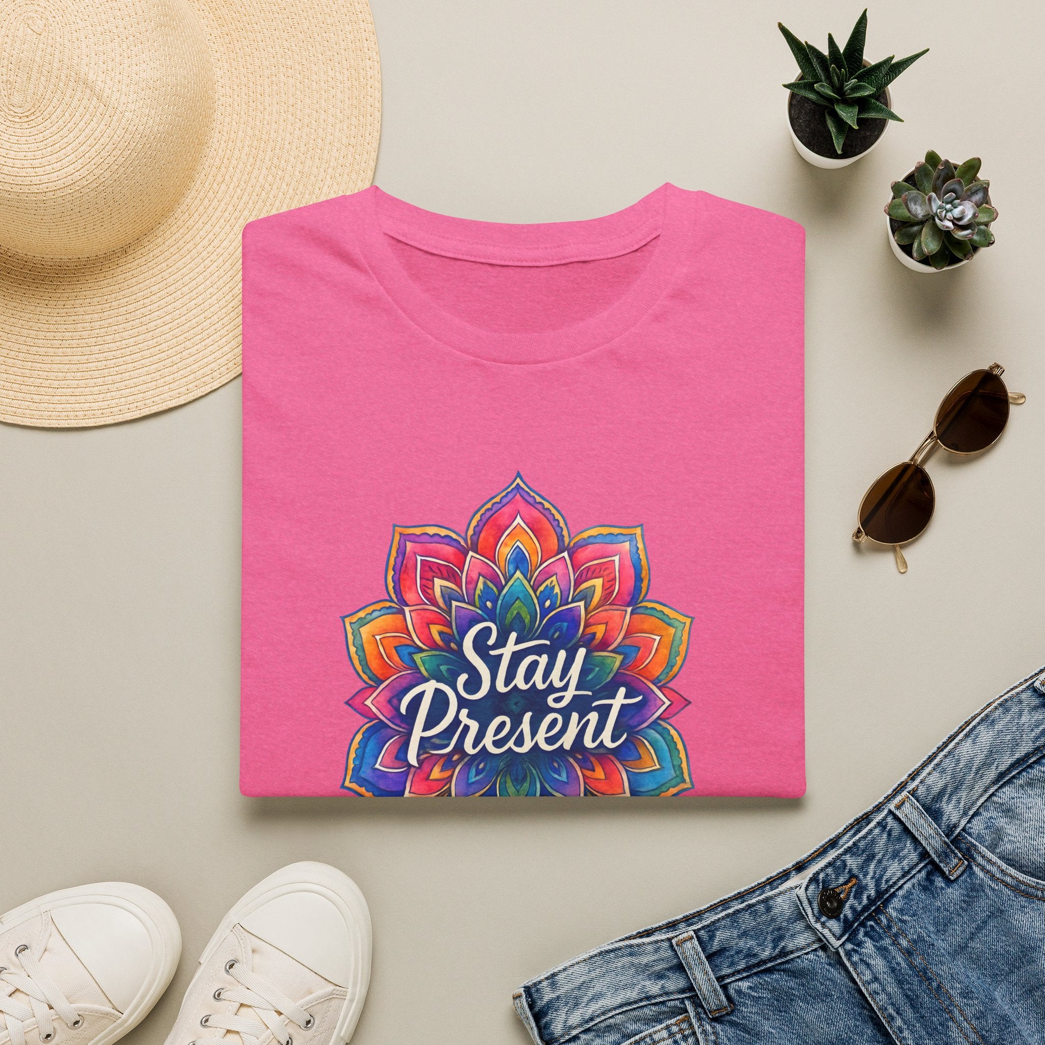Stay Present Mandala T-Shirt