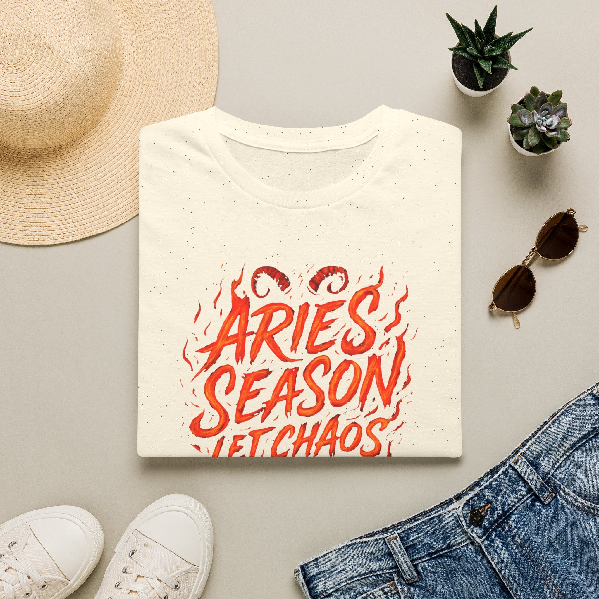 Aries Season Chaos Reign T-Shirt