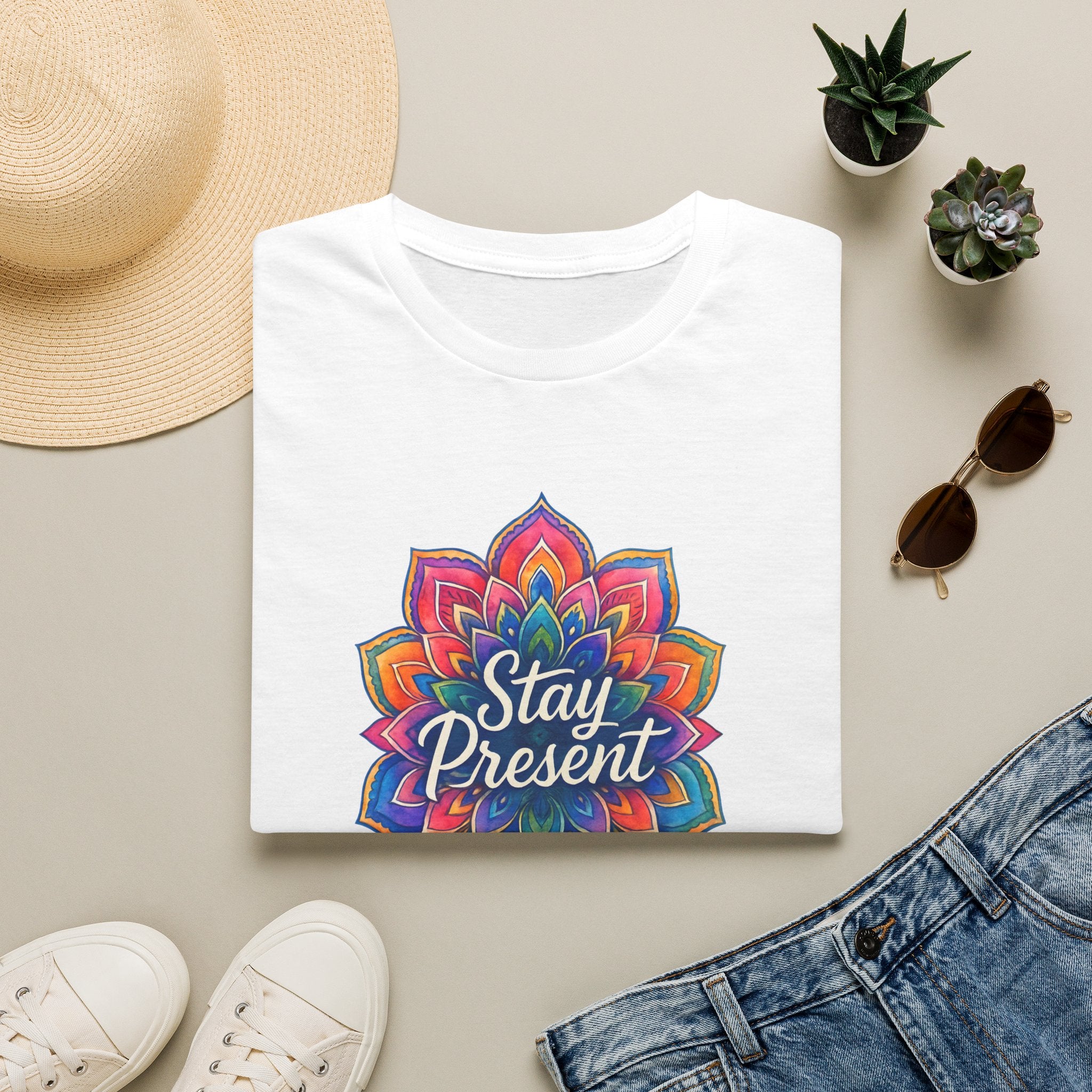 Stay Present Mandala T-Shirt